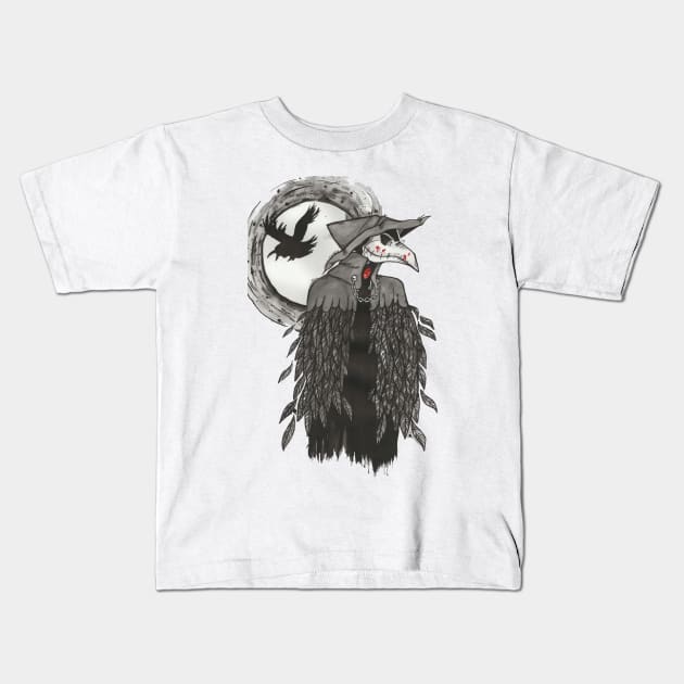 Eileen the Crow Kids T-Shirt by WtfBugg